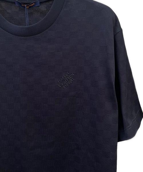 LOUIS VUITTON（ルイ ヴィトン）LOUIS VUITTON (ルイ ヴィトン) ダミエロゴカットソー ネイビー サイズ:XLの古着・服飾アイテム