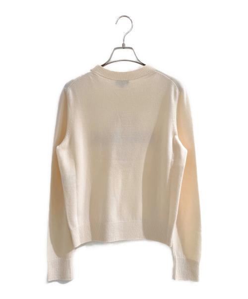 CHANEL（シャネル）CHANEL (シャネル) LA PAUSA カシミヤニット アイボリー サイズ:34の古着・服飾アイテム