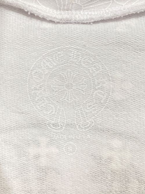 CHROME HEARTS（クロムハーツ）CHROME HEARTS (クロムハーツ) CHプラスパーカー ホワイト サイズ:Sの古着・服飾アイテム