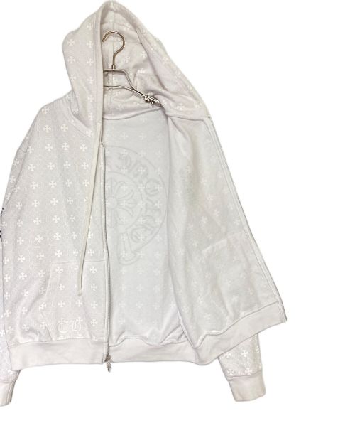 CHROME HEARTS（クロムハーツ）CHROME HEARTS (クロムハーツ) CHプラスパーカー ホワイト サイズ:Sの古着・服飾アイテム