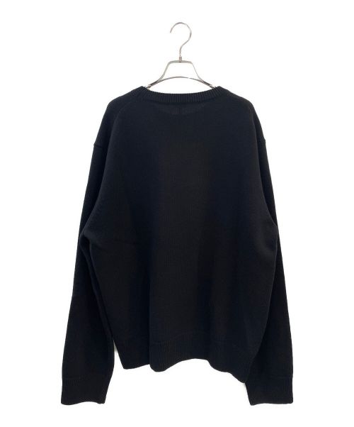 LOEWE（ロエベ）LOEWE (ロエベ) アナグラムセーター ブラック サイズ:XLの古着・服飾アイテム