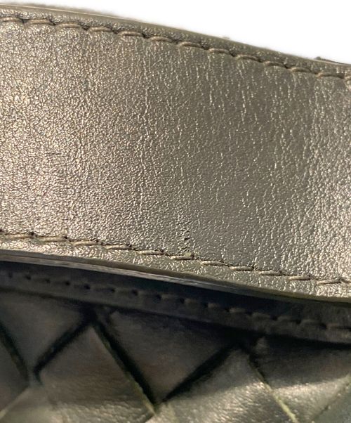 BOTTEGA VENETA（ボッテガベネタ）BOTTEGA VENETA (ボッテガベネタ) イントレチャートバックパック グリーン サイズ:-の古着・服飾アイテム
