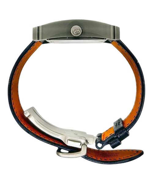 HERMES（エルメス）HERMES (エルメス) 《Hウォッチ》 34mm Ref.HH5.841 ブラック サイズ:34mmの古着・服飾アイテム