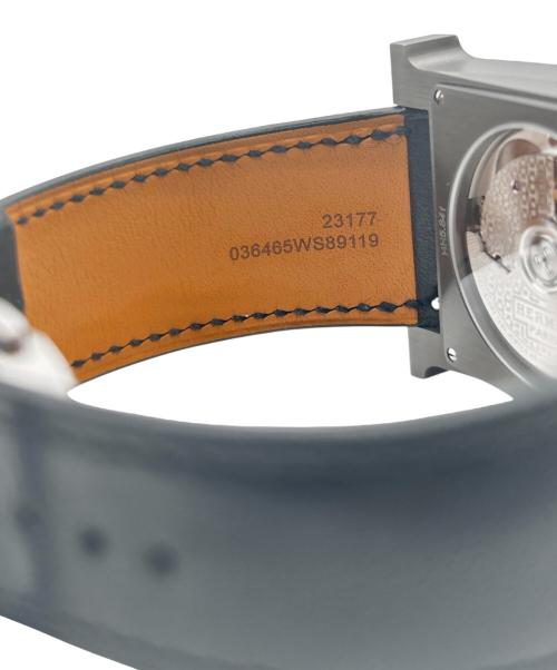 HERMES（エルメス）HERMES (エルメス) 《Hウォッチ》 34mm Ref.HH5.841 ブラック サイズ:34mmの古着・服飾アイテム