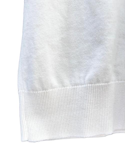 LOUIS VUITTON（ルイ ヴィトン）LOUIS VUITTON (ルイ ヴィトン) LVロゴポロシャツ ホワイト サイズ:XLの古着・服飾アイテム
