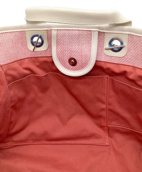 CHANEL（シャネル）CHANEL (シャネル) ドーヴィル GM/ハンドバッグ/チェーンバッグ/トートバッグ/バッグ/鞄/ ピンク サイズ:GMの古着・服飾アイテム