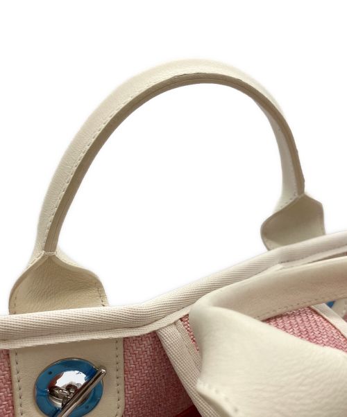 CHANEL（シャネル）CHANEL (シャネル) ドーヴィル GM/ハンドバッグ/チェーンバッグ/トートバッグ/バッグ/鞄/ ピンク サイズ:GMの古着・服飾アイテム
