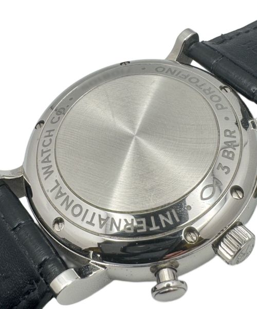 IWC（アイダブリューシー）IWC (アイダブリューシー) ポートフィノ クロノグラフ Ref.IW391029 ブラック サイズ:42mmの古着・服飾アイテム