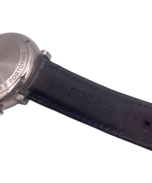IWC（アイダブリューシー）IWC (アイダブリューシー) ポートフィノ クロノグラフ Ref.IW391029 ブラック サイズ:42mmの古着・服飾アイテム