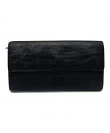 LOUIS VUITTON（ルイ ヴィトン）の古着「長財布」｜ブラック