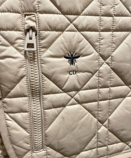 Christian Dior（クリスチャン ディオール）Christian Dior (クリスチャン ディオール) テープロゴベスト ベージュ サイズ:XSの古着・服飾アイテム