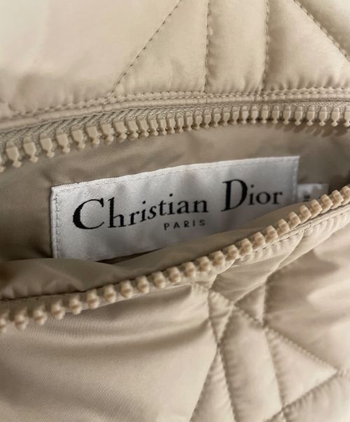 Christian Dior（クリスチャン ディオール）Christian Dior (クリスチャン ディオール) テープロゴベスト ベージュ サイズ:XSの古着・服飾アイテム