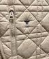 中古・古着 Christian Dior (クリスチャン ディオール) テープロゴベスト ベージュ サイズ:XS：120000円