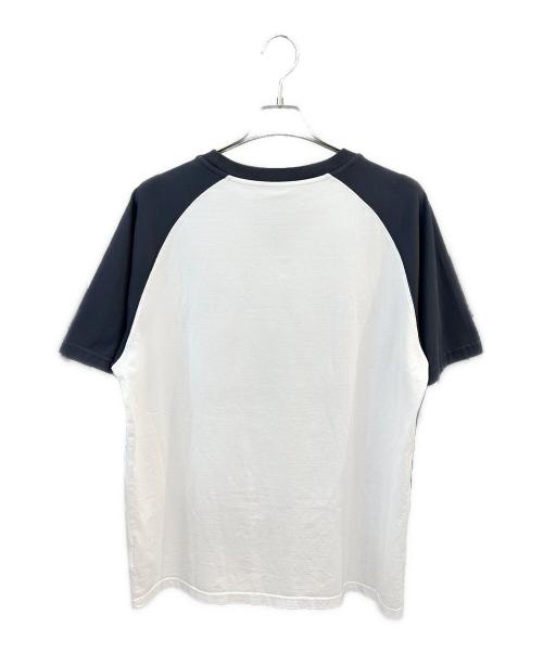 Christian Dior（クリスチャン ディオール）Christian Dior (クリスチャン ディオール) アトリエロゴ刺繍 半袖Tシャツ ホワイト サイズ:Lの古着・服飾アイテム