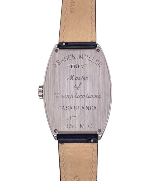 FRANCK MULLER（フランクミュラー）FRANCK MULLER (フランクミュラー) カサブランカ Ref.6850MCASA ブラックの古着・服飾アイテム