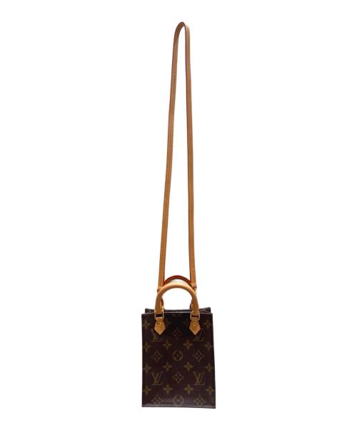 LOUIS VUITTON（ルイ ヴィトン）LOUIS VUITTON (ルイ ヴィトン) プティット・サックプラ ブラウンの古着・服飾アイテム