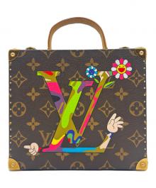 LOUIS VUITTON×村上隆（ルイ ヴィトン×ムラカミタカシ）の古着「×村上隆 キャラクテール ジュエリー ボックス Character Tale Jewel Case 」｜ブラウン