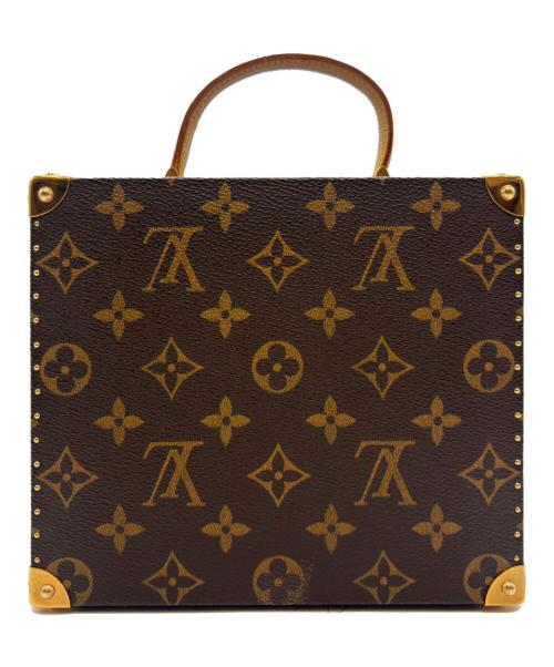LOUIS VUITTON（ルイ ヴィトン）LOUIS VUITTON 村上隆 (ムラカミタカシ) ×村上隆 キャラクテール ジュエリー ボックス Character Tale Jewel Case  ブラウン サイズ:W:18.0cm×H:16.0cm×D:7.5cmの古着・服飾アイテム