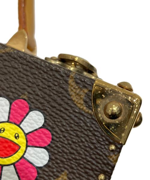 LOUIS VUITTON（ルイ ヴィトン）LOUIS VUITTON 村上隆 (ムラカミタカシ) ×村上隆 キャラクテール ジュエリー ボックス Character Tale Jewel Case  ブラウン サイズ:W:18.0cm×H:16.0cm×D:7.5cmの古着・服飾アイテム