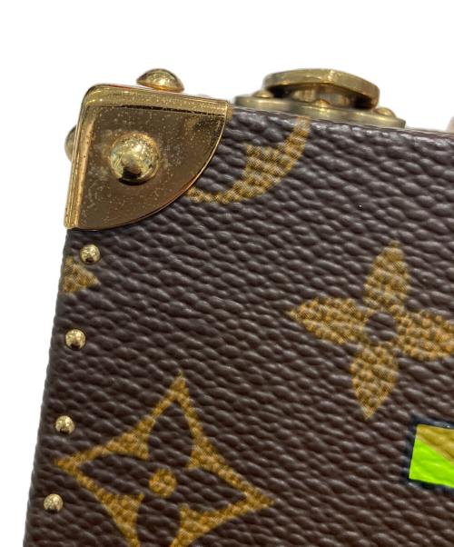 LOUIS VUITTON（ルイ ヴィトン）LOUIS VUITTON 村上隆 (ムラカミタカシ) ×村上隆 キャラクテール ジュエリー ボックス Character Tale Jewel Case  ブラウン サイズ:W:18.0cm×H:16.0cm×D:7.5cmの古着・服飾アイテム