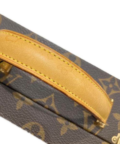 LOUIS VUITTON（ルイ ヴィトン）LOUIS VUITTON 村上隆 (ムラカミタカシ) ×村上隆 キャラクテール ジュエリー ボックス Character Tale Jewel Case  ブラウン サイズ:W:18.0cm×H:16.0cm×D:7.5cmの古着・服飾アイテム