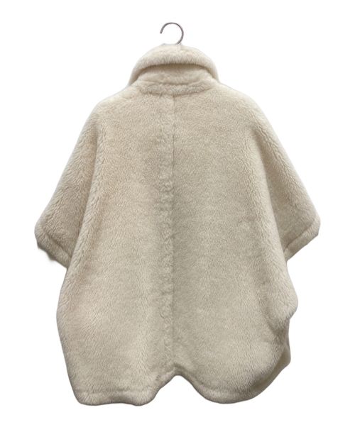 MaxMara（マックスマーラ）MaxMara (マックスマーラ) テディベア/ポンチョ アイボリー サイズ:‐の古着・服飾アイテム
