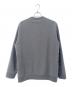 HERMES (エルメス) レザーパッチスウェット ライトグレー サイズ:XL：70000円