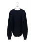 Maison Margiela (メゾンマルジェラ) ケーブルニットカーディガン ブラック サイズ:S：40000円
