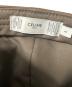 中古・古着 CELINE (セリーヌ) ロゴベースボールレザーキャップ ブラウン サイズ:L：75000円