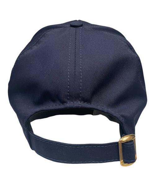 CELINE（セリーヌ）CELINE (セリーヌ) イニシャルベースボールキャップ ネイビー サイズ:Lの古着・服飾アイテム