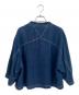 BOTTEGA VENETA (ボッテガベネタ) クロップド デニム シャツ ネイビー サイズ:40：50000円