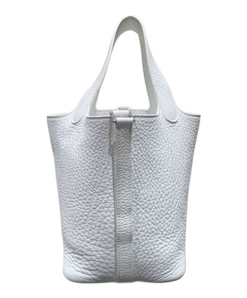 HERMES（エルメス）HERMES (エルメス) ピコタンPM ホワイト サイズ:PMの古着・服飾アイテム