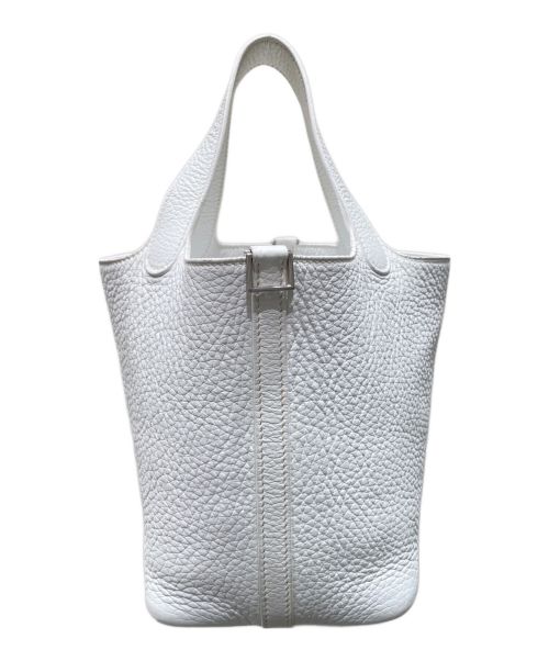 HERMES（エルメス）HERMES (エルメス) ピコタンPM ホワイト サイズ:PMの古着・服飾アイテム