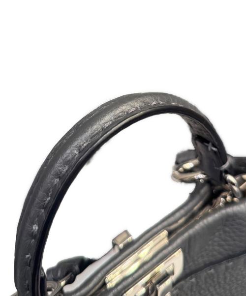 FENDI（フェンディ）FENDI (フェンディ) ピーカブー セレリア アイコニックミニ グレー サイズ:ミニの古着・服飾アイテム