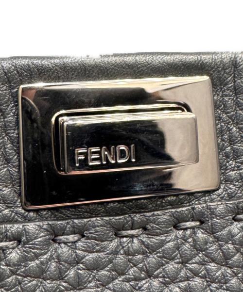 FENDI（フェンディ）FENDI (フェンディ) ピーカブー セレリア アイコニックミニ グレー サイズ:ミニの古着・服飾アイテム