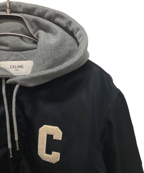 CELINE（セリーヌ）CELINE (セリーヌ) オーバーサイズテディジャケット ブラック サイズ:44の古着・服飾アイテム
