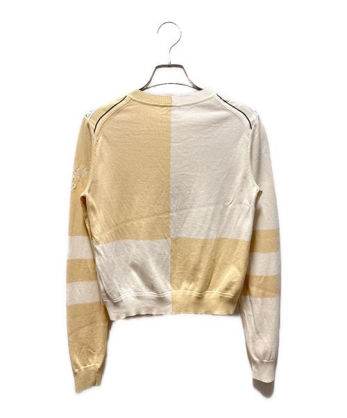 HERMES（エルメス）HERMES (エルメス) ツイルレーヌニット ベージュ サイズ:34の古着・服飾アイテム