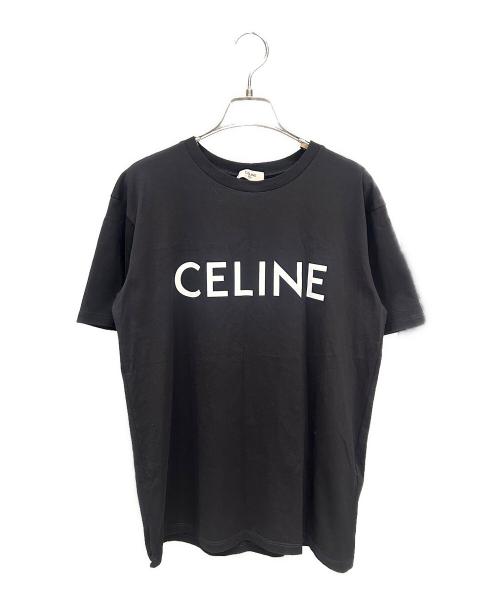 CELINE（セリーヌ）CELINE (セリーヌ) ルーズTシャツ / コットンジャージー ブラック サイズ:XSの古着・服飾アイテム