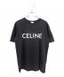 CELINE（セリーヌ）の古着「ルーズTシャツ / コットンジャージー」｜ブラック