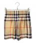 BURBERRY（バーバリー）の古着「シルクショートパンツ」｜ブラウン