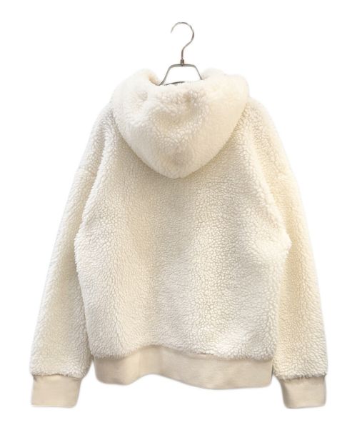 MONCLER（モンクレール）MONCLER (モンクレール) MAGLIA APERTA CON JIP/ボアジャケット アイボリー サイズ:Sの古着・服飾アイテム