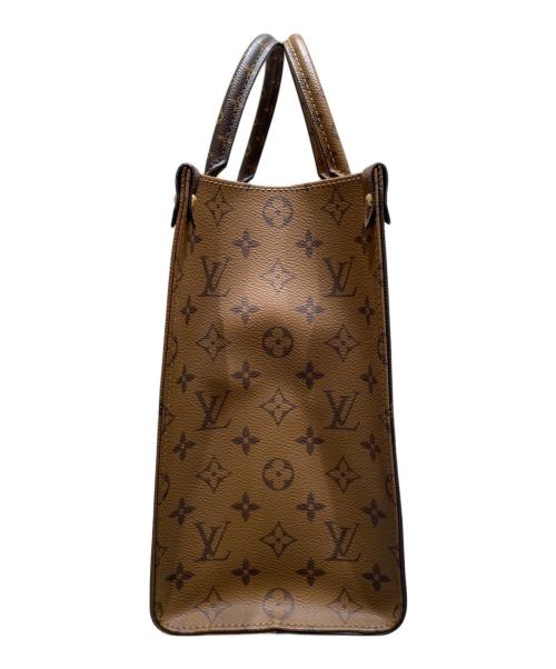 LOUIS VUITTON（ルイ ヴィトン）LOUIS VUITTON (ルイ ヴィトン) オンザゴーMM ブラウン サイズ:MMの古着・服飾アイテム