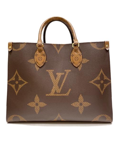 LOUIS VUITTON（ルイ ヴィトン）LOUIS VUITTON (ルイ ヴィトン) オンザゴーMM ブラウン サイズ:MMの古着・服飾アイテム