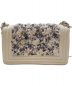 CHANEL (シャネル) ボーイシャネル スパンコール/ショルダーバッグ ホワイト サイズ:20：300000円