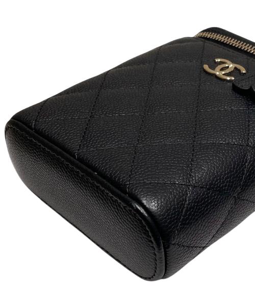 CHANEL（シャネル）CHANEL (シャネル) マトラッセショルダーポーチ ブラック サイズ:‐の古着・服飾アイテム