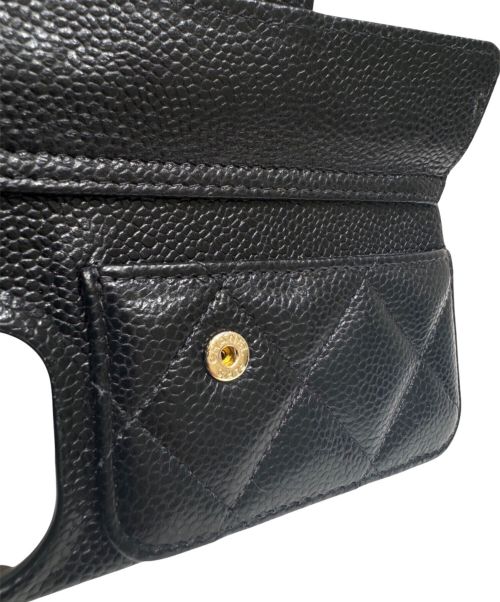 CHANEL（シャネル）CHANEL (シャネル) チェーンショルダーiPhoneケース サイズ:6.1inch proモデルの古着・服飾アイテム
