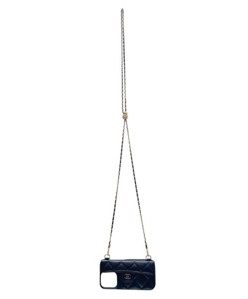CHANEL（シャネル）CHANEL (シャネル) チェーンショルダーiPhoneケース サイズ:6.1inch proモデルの古着・服飾アイテム
