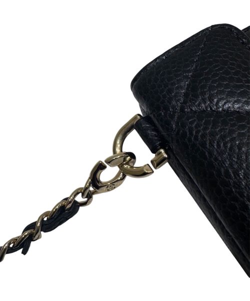 CHANEL（シャネル）CHANEL (シャネル) チェーンショルダーiPhoneケース サイズ:6.1inch proモデルの古着・服飾アイテム