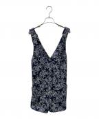 CHANELシャネル）の古着「ココマーク ロゴ サロペット」｜ネイビー