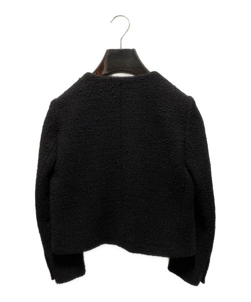 CELINE（セリーヌ）CELINE (セリーヌ) ツイードジャケット ブラック サイズ:36の古着・服飾アイテム
